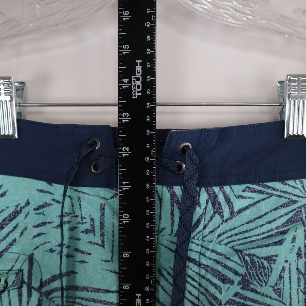 Patagonia Board Shorts Mens 29 Surf Swim Beach Trunks Tropical Palm Stretch Flex